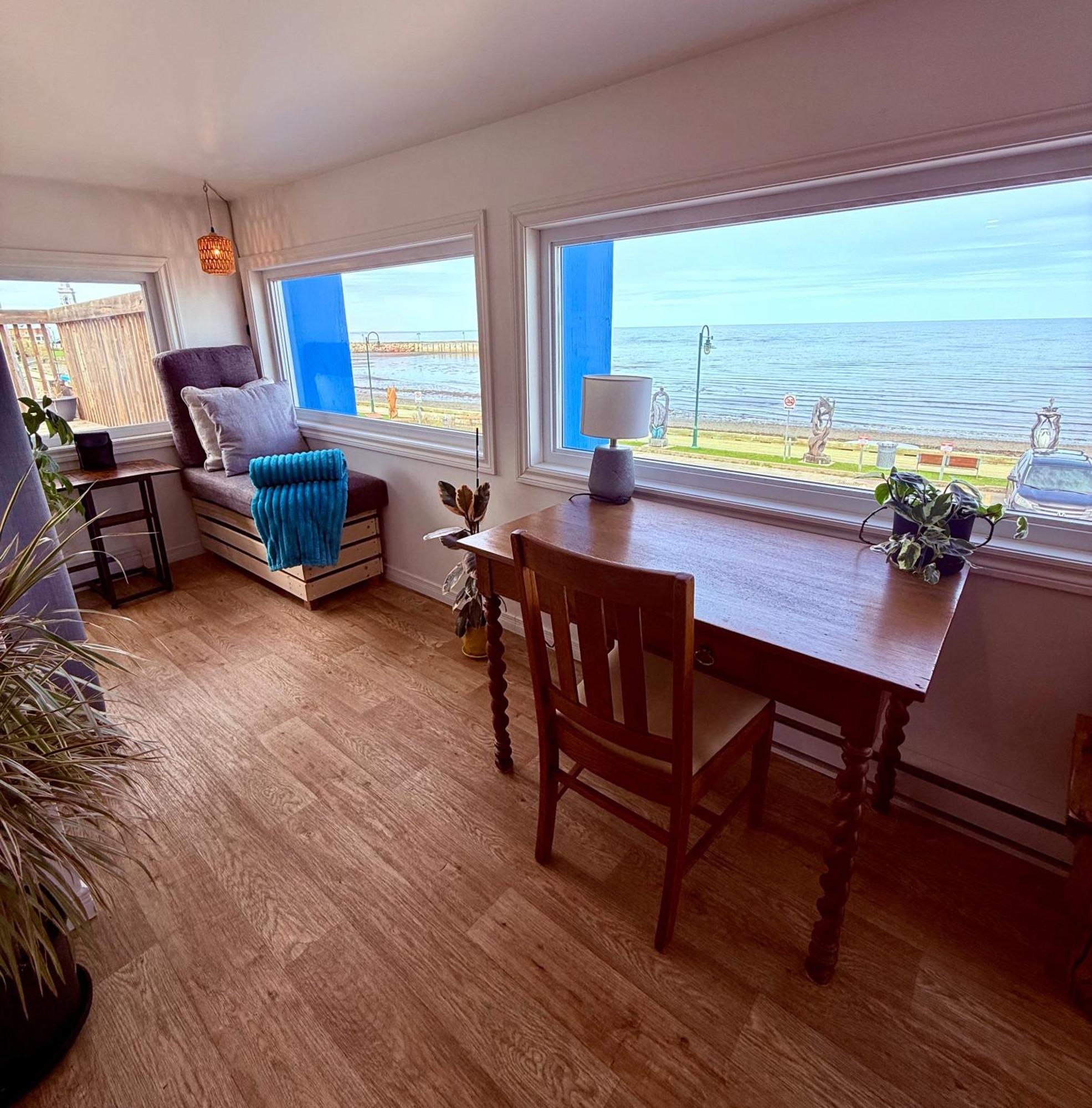 L'Appat Buvette Et Couchette De Sainte-Luce - Appartements De Vacances Modernes, Calmes Et Ressourcant Sur Le Fleuve Extérieur photo